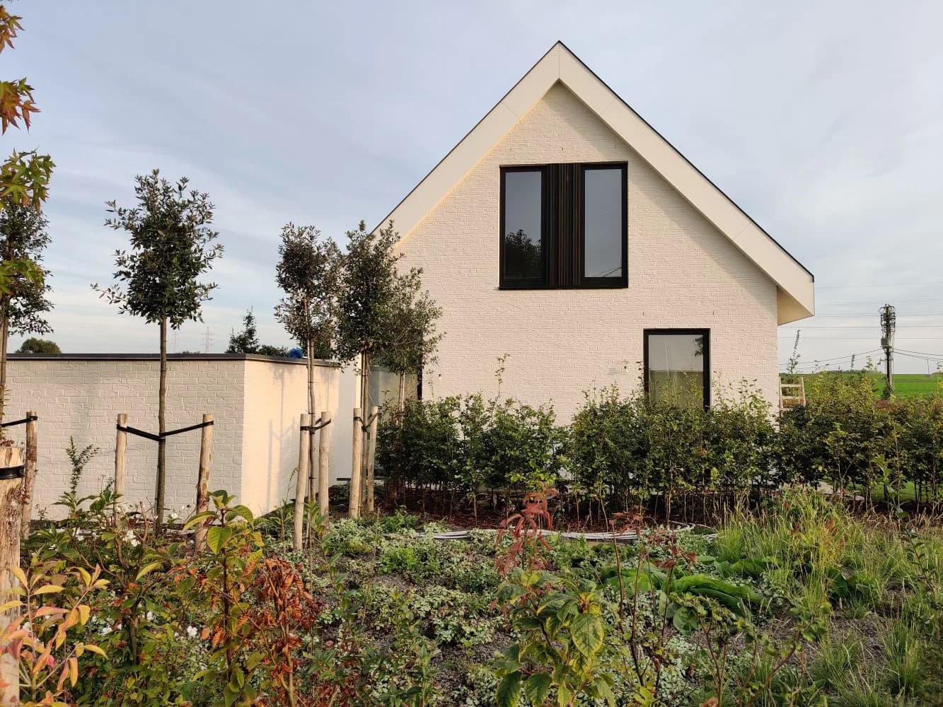 Modern residentieel nieuwbouwproject in België